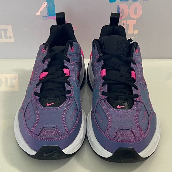 New Nike M2K Tekno Women's Sneaker Shoes Size 6.5 Fuchsia Pink Purple AV4221-600 - Picture 6 of 6